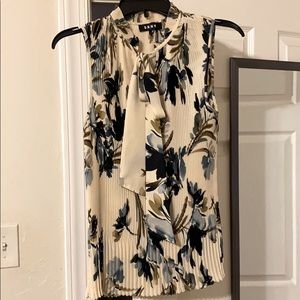 DKNY floral blouse